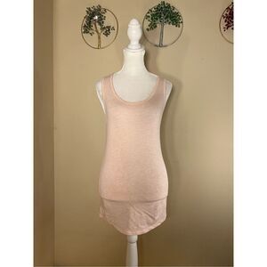 Lululemon Heathered Peach Pink Cool Racerback Tank Top Size 2